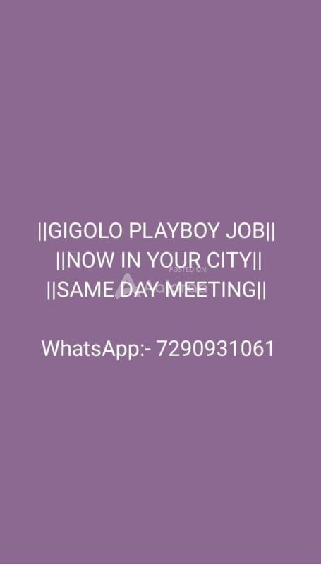 Looking And Fit Guys For Our Playboy Agency You Can Work With Us As Part-Time And Full Time Job Opportunities In Your City